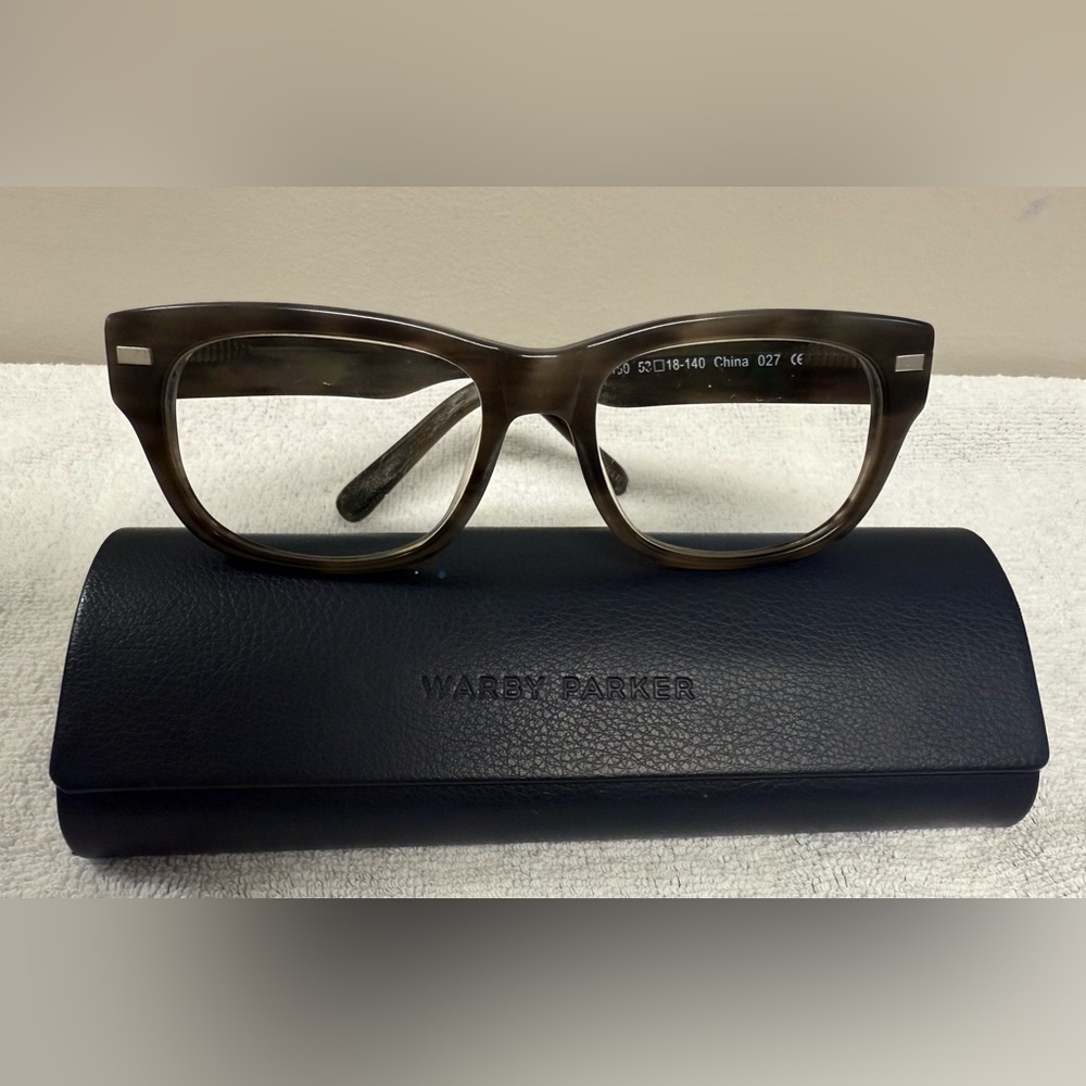 Warby Parker Smoke Brown Eyeglasses
